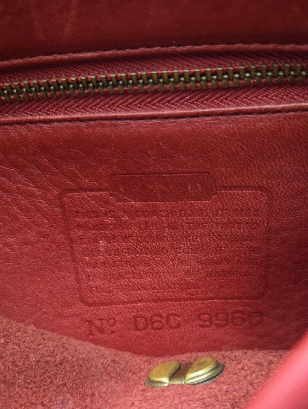 Coach Vintage RARE Mini Daypack / Backpack Style 9960 - Picture 14 of 16